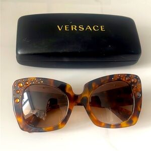 Genuine Versace Sunglasses with Swarovski crystals